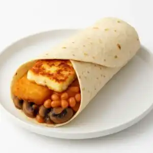 Vegetarian Breakfast Wrap